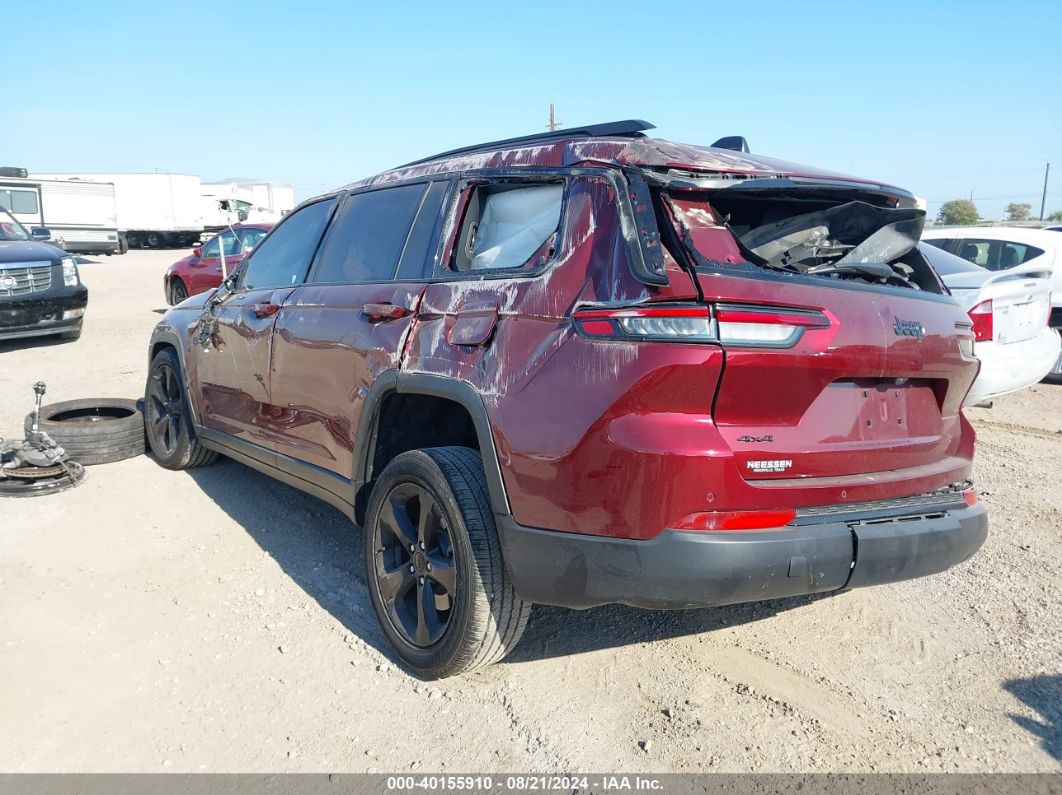 2024 JEEP GRAND CHEROKEE L ALTITUDE 4X4 Maroon  Gasoline 1C4RJKAG2R8948443 photo #4