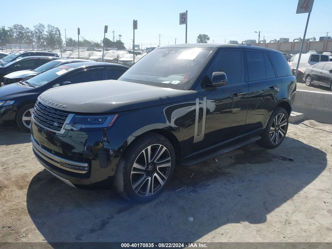 2023 LAND ROVER RANGE ROVER P400 SE Black  Gasoline SALKP9FU8PA024594 photo #3