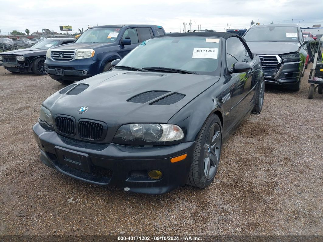 2004 BMW M3 Black  Gasoline WBSBR93404PK06880 photo #3