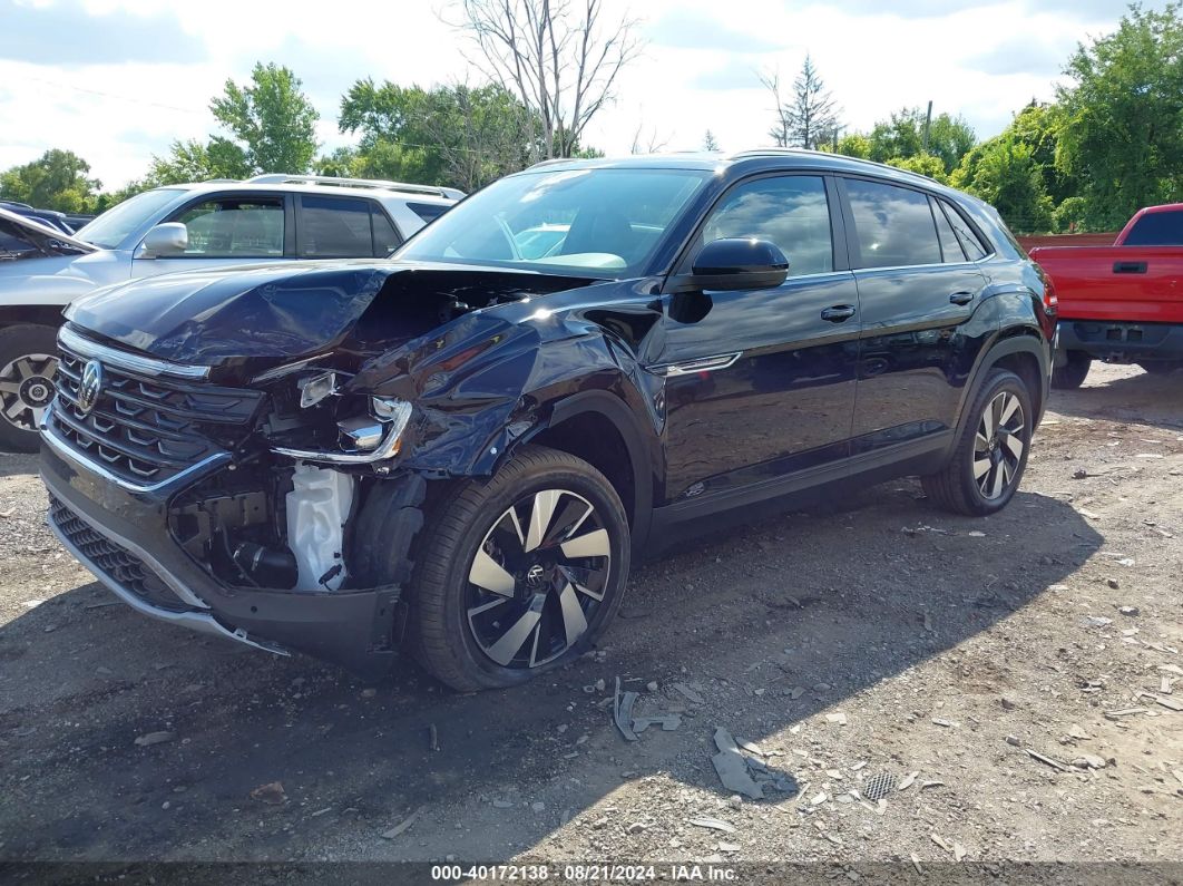 2024 VOLKSWAGEN ATLAS CROSS SPORT 2.0T SE W/TECHNOLOGY Black  Other 1V2HE2CA4RC238982 photo #3