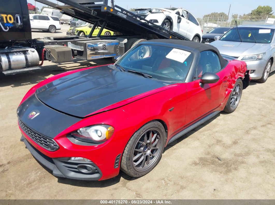 2018 FIAT 124 SPIDER ABARTH Red  Gasoline JC1NFAEK2J0136004 photo #3