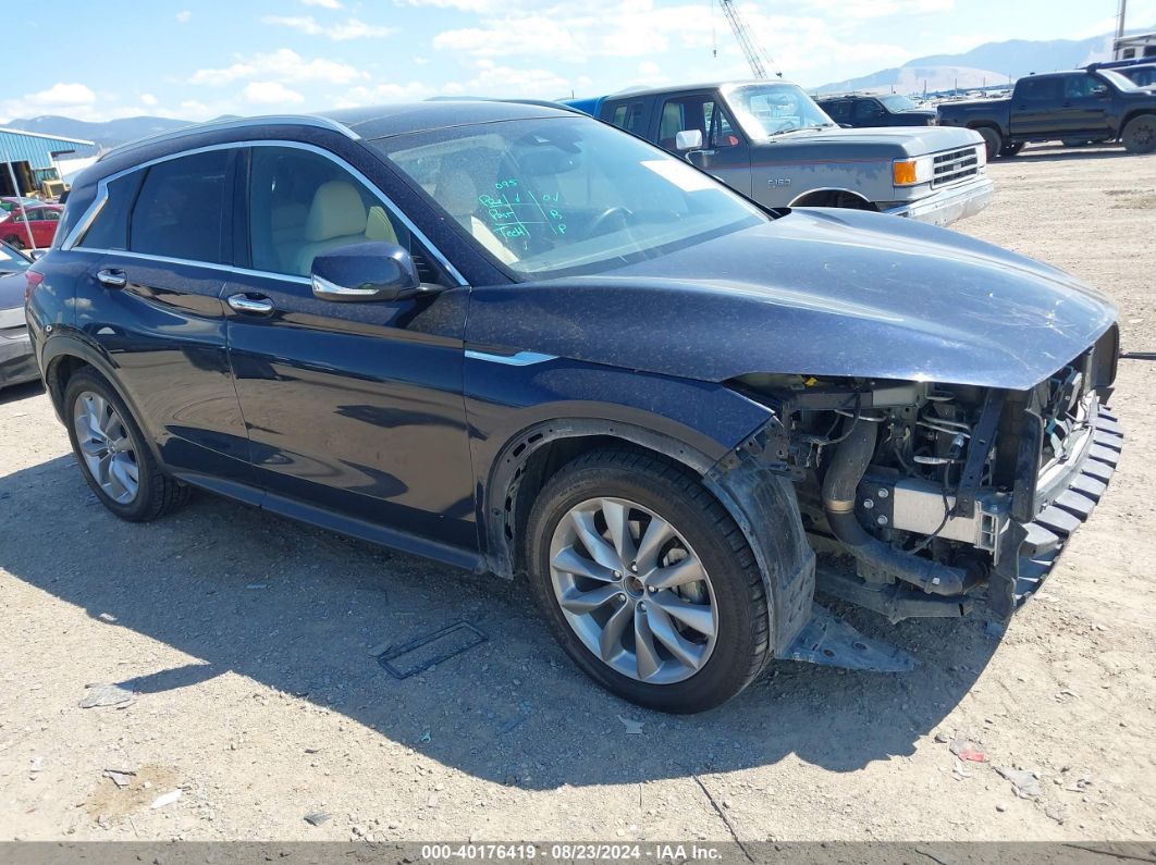 2021 INFINITI QX50 LUXE AWD Dark Blue  Gasoline 3PCAJ5BB8MF117037 photo #1