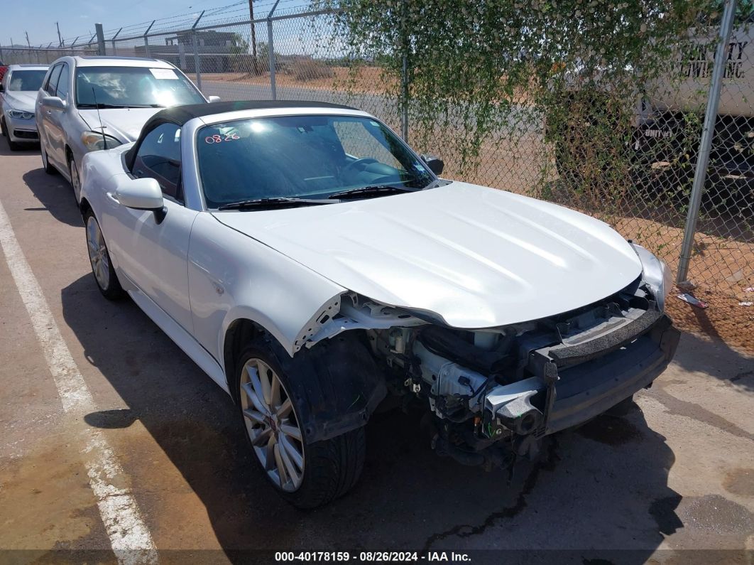 2017 FIAT 124 SPIDER LUSSO White  Gasoline JC1NFAEK2H0102350 photo #1