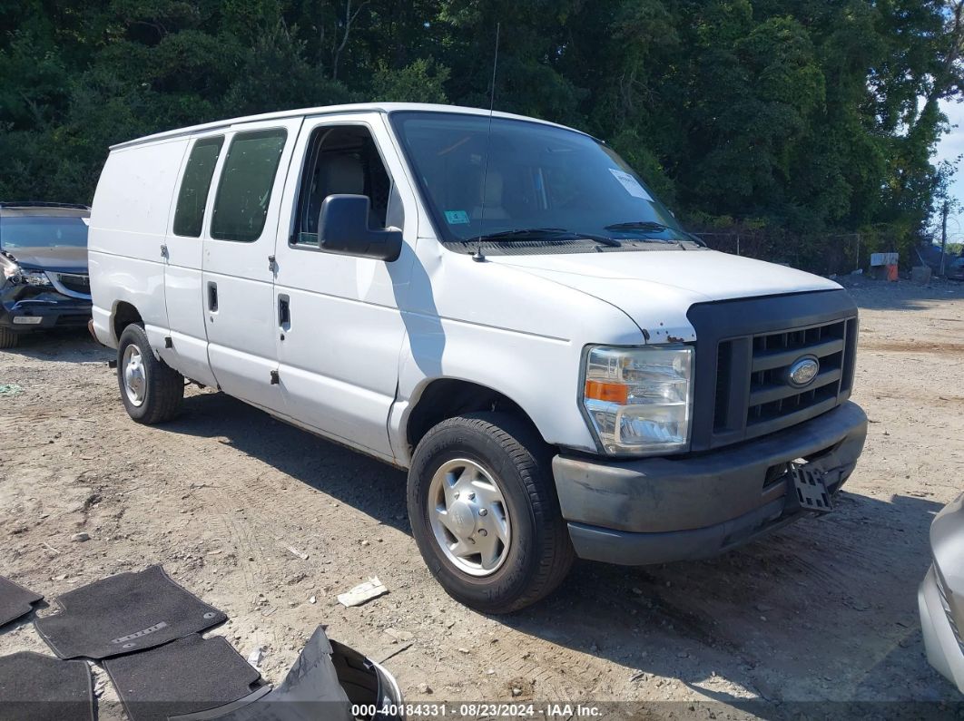 2010 FORD E-250 COMMERCIAL White  Gasoline 1FTNE2EW9ADA07409 photo #1