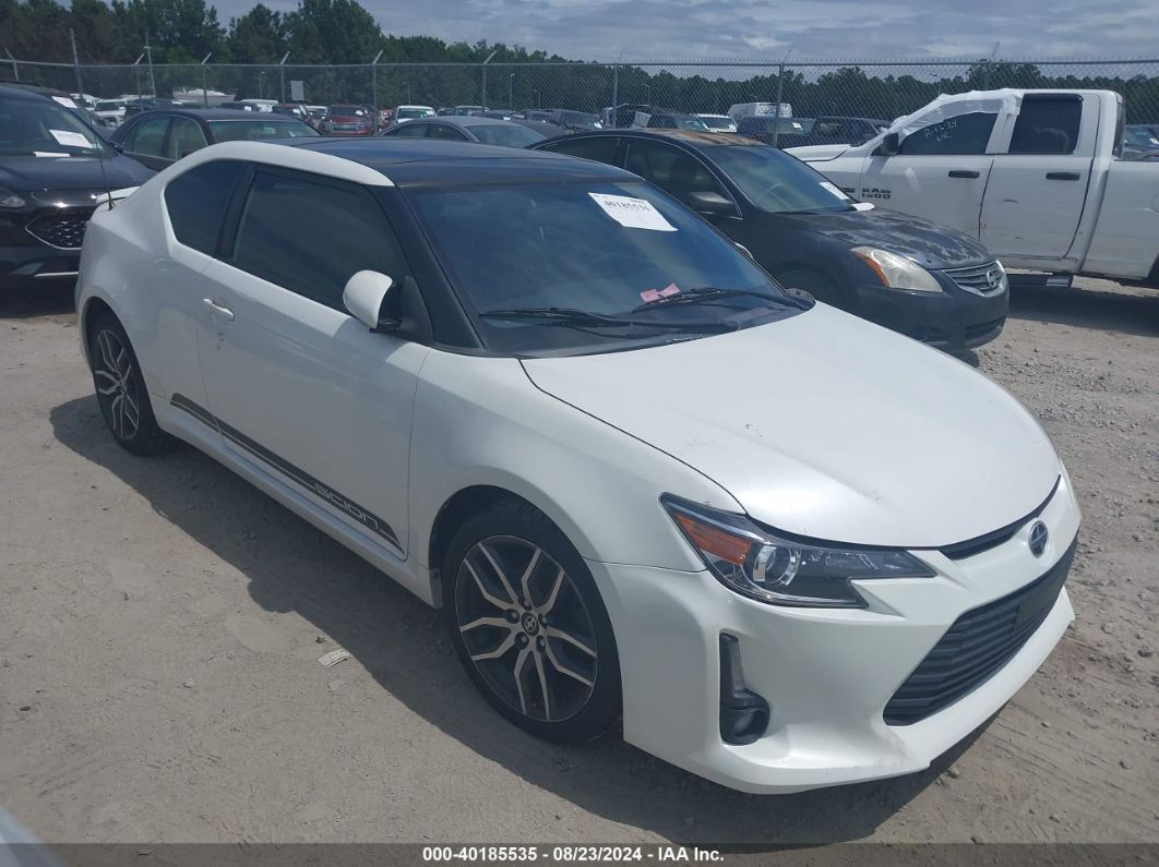 2015 SCION TC White  Gasoline JTKJF5C75F3091775 photo #1