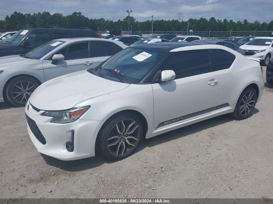 2015 SCION TC White  Gasoline JTKJF5C75F3091775 photo #3