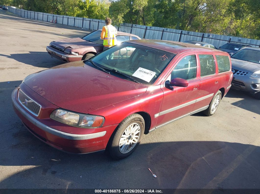 2004 VOLVO V70 2.4 Red  Gasoline YV1SW61T342428314 photo #3