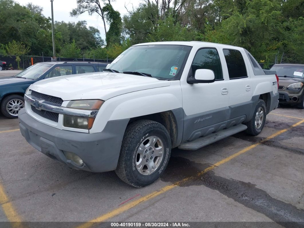 2002 CHEVROLET AVALANCHE 1500 White  Gasoline 3GNEC13T12G175243 photo #3