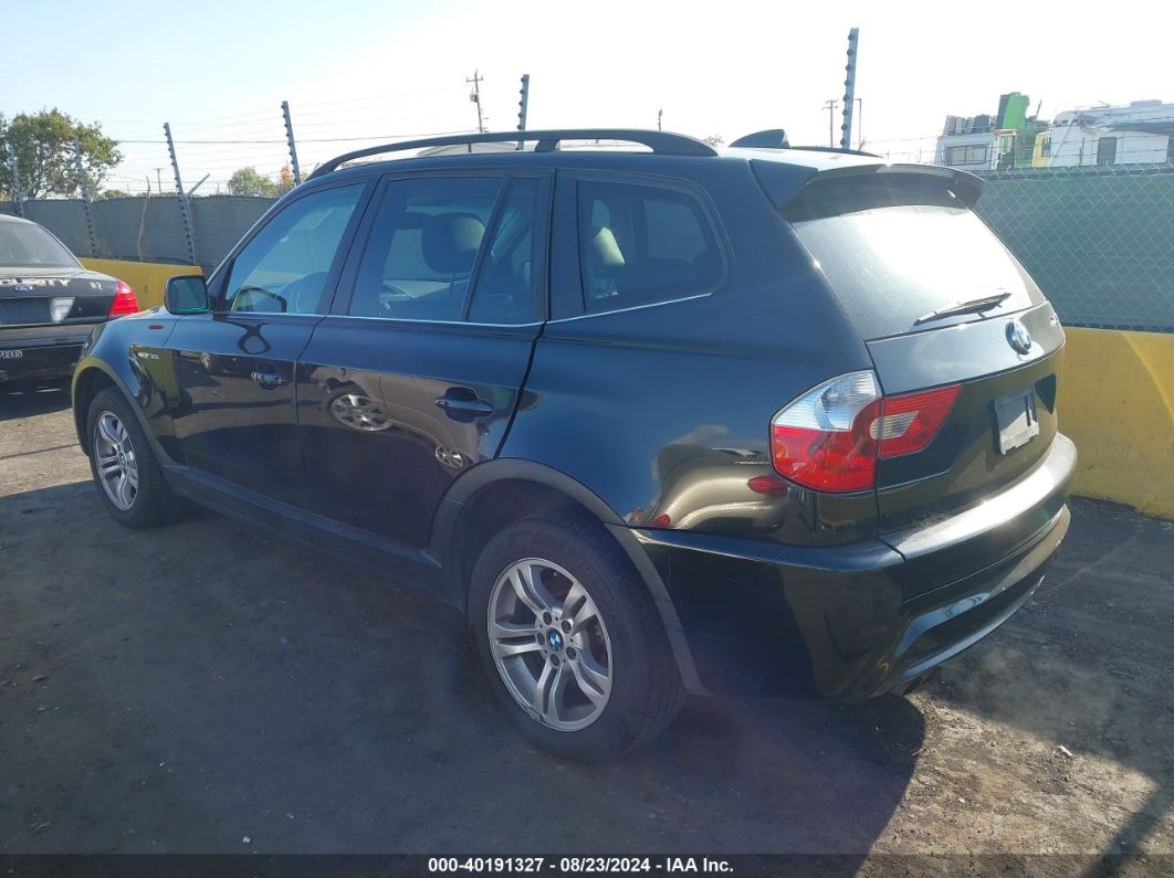 2006 BMW X3 3.0I Black  Gasoline WBXPA93496WG89692 photo #4