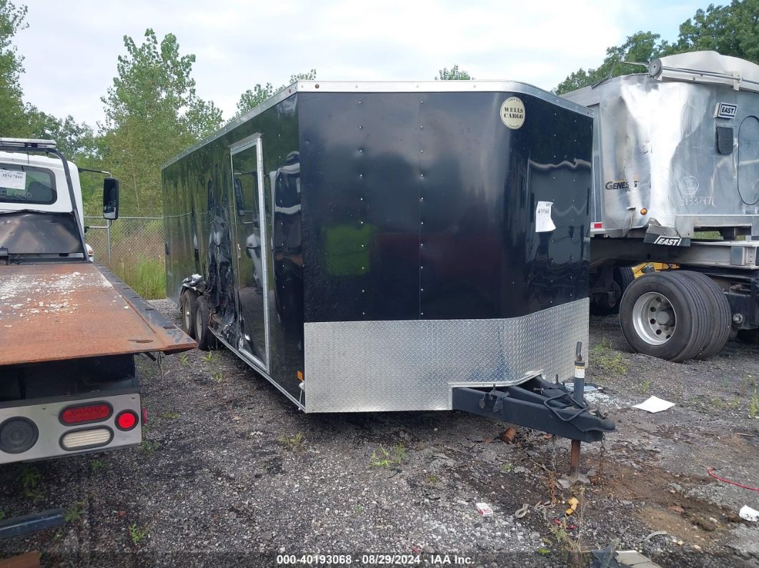 2017 WELLS CARGO TRAILER Black  Other 575200K22HH343882 photo #1