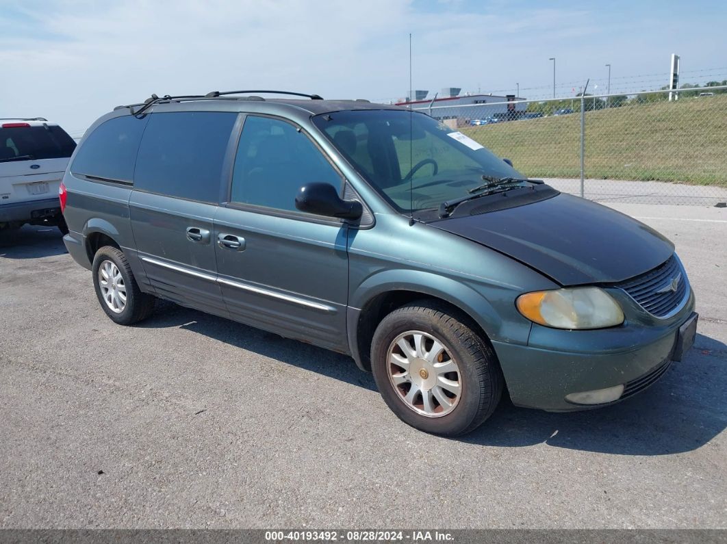 2002 CHRYSLER TOWN & COUNTRY LXI Green  Gasoline 2C8GP54L72R507142 photo #1