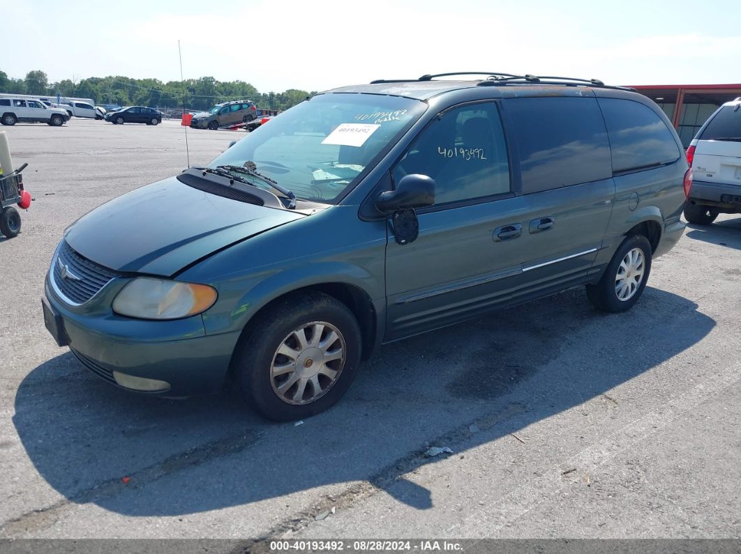 2002 CHRYSLER TOWN & COUNTRY LXI Green  Gasoline 2C8GP54L72R507142 photo #3