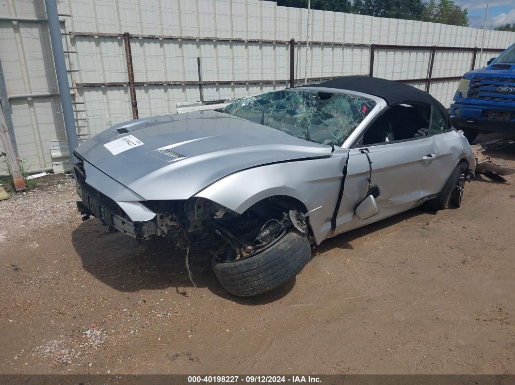 2018 FORD MUSTANG ECOBOOST PREMIUM Silver  Gasoline 1FATP8UH8J5110909 photo #3