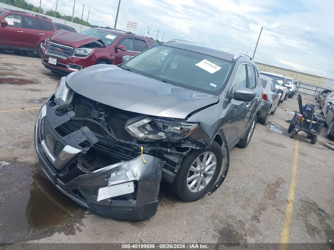 2017 NISSAN ROGUE SV Gray  Gasoline JN8AT2MT7HW404762 photo #3