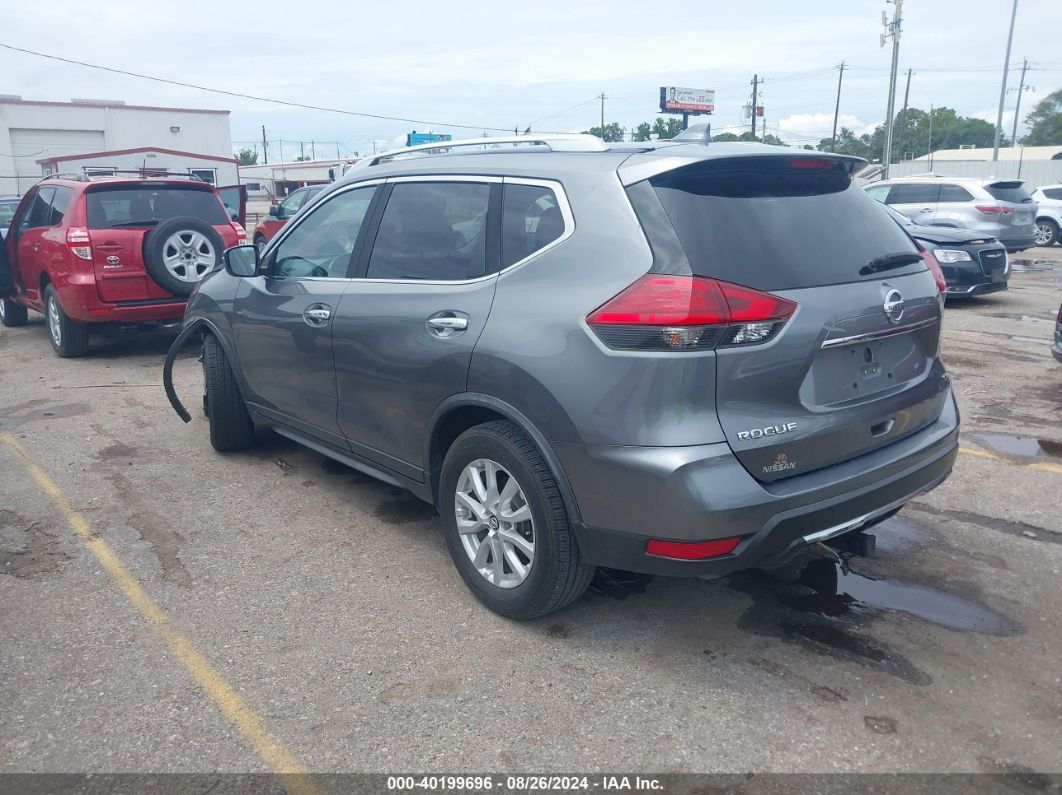 2017 NISSAN ROGUE SV Gray  Gasoline JN8AT2MT7HW404762 photo #4