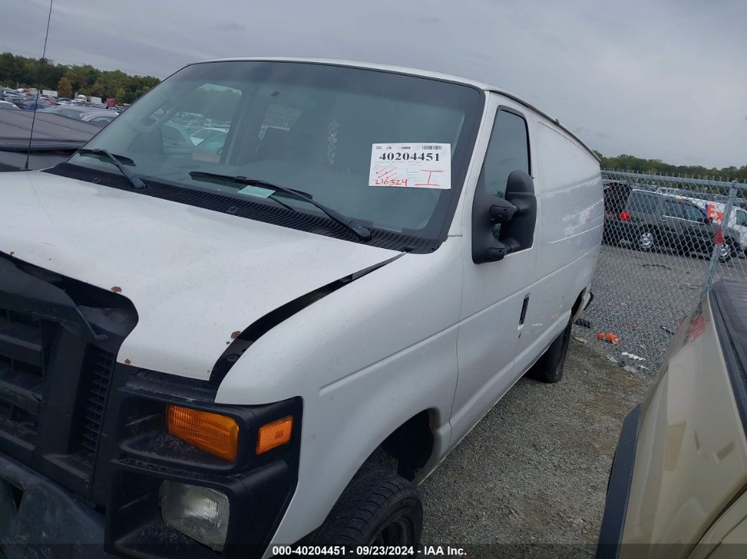 2009 FORD E-250 COMMERCIAL White  Gasoline 1FTNS24W09DA65804 photo #3