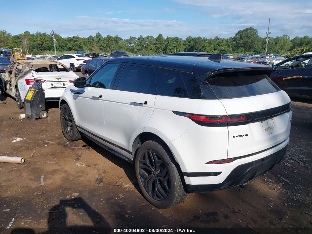 2023 LAND ROVER RANGE ROVER EVOQUE R-DYNAMIC S White  Gasoline SALZT2FXXPH187685 photo #4