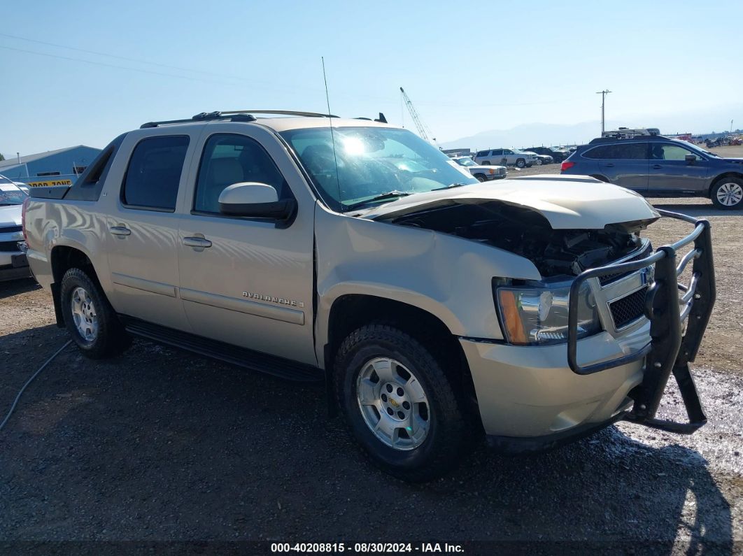 2008 CHEVROLET AVALANCHE 1500 LT Gold  Flexible Fuel 3GNFK12378G302451 photo #1