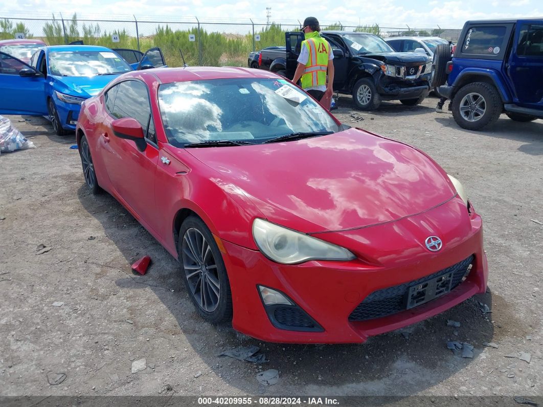 2013 SCION FR-S Red  Gasoline JF1ZNAA16D2718741 photo #1