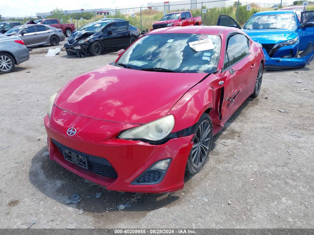 2013 SCION FR-S Red  Gasoline JF1ZNAA16D2718741 photo #3