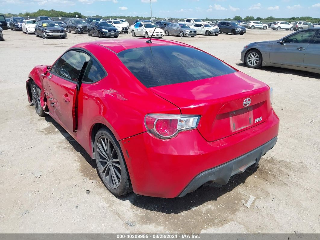 2013 SCION FR-S Red  Gasoline JF1ZNAA16D2718741 photo #4