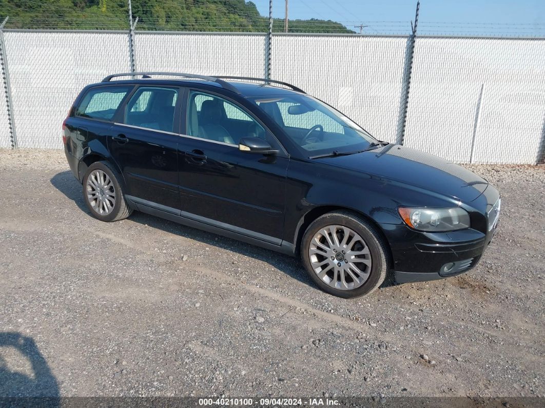 2005 VOLVO V50 T5/T5 AWD Black  Gasoline YV1MJ682352105077 photo #1