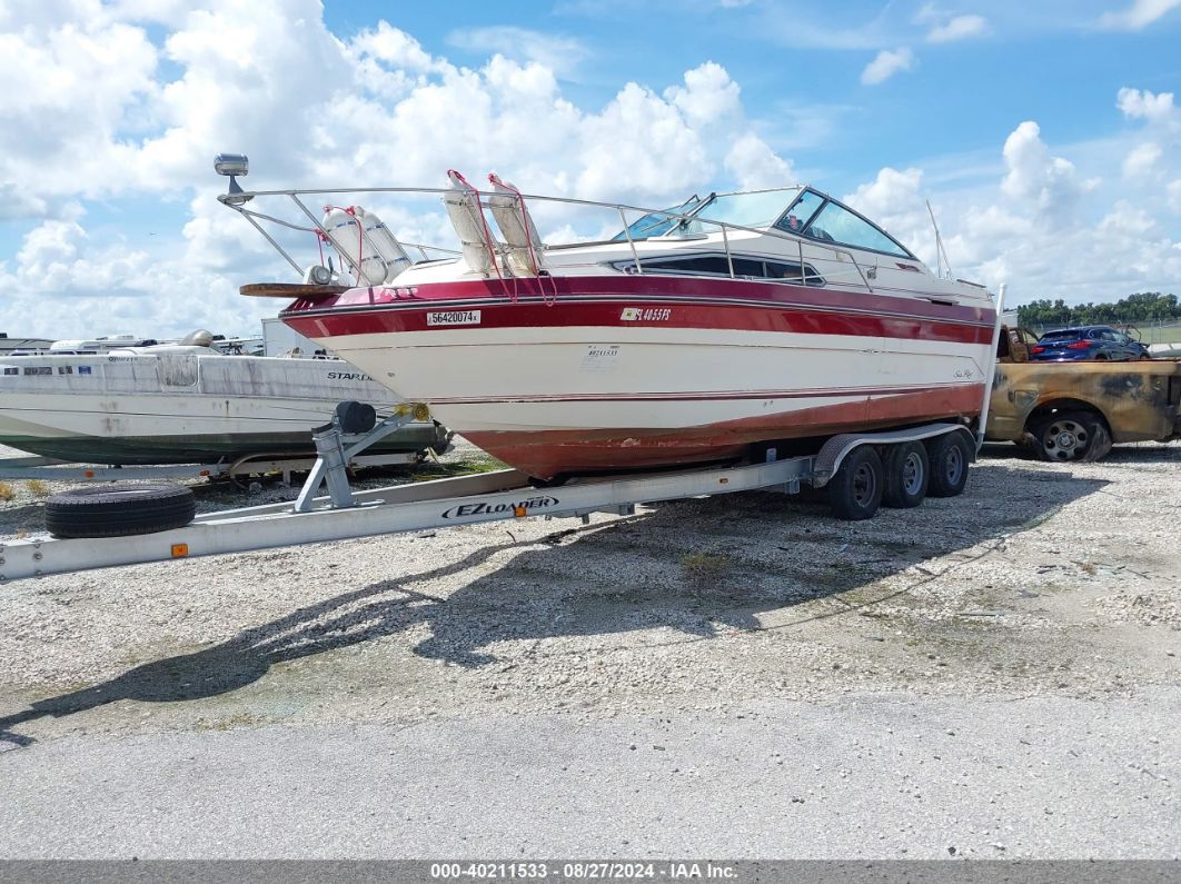 1987 SEA RAY 25" White   SERM8808K687 photo #3