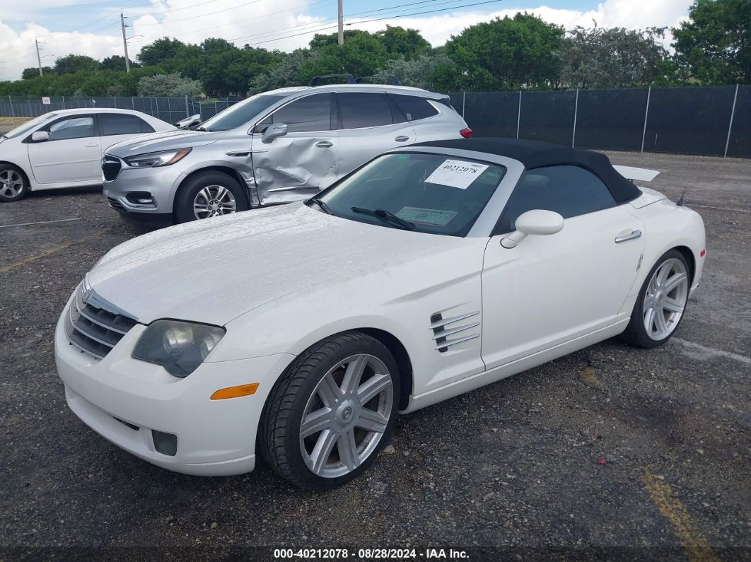 2005 CHRYSLER CROSSFIRE LIMITED White  Gasoline 1C3AN65L55X055980 photo #3