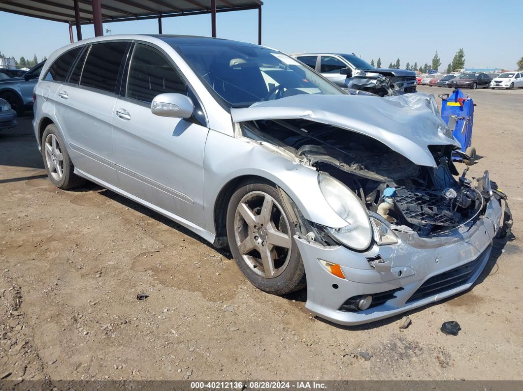 2006 MERCEDES-BENZ R 500 4MATIC Silver  Gasoline 4JGCB75E36A011271 photo #1