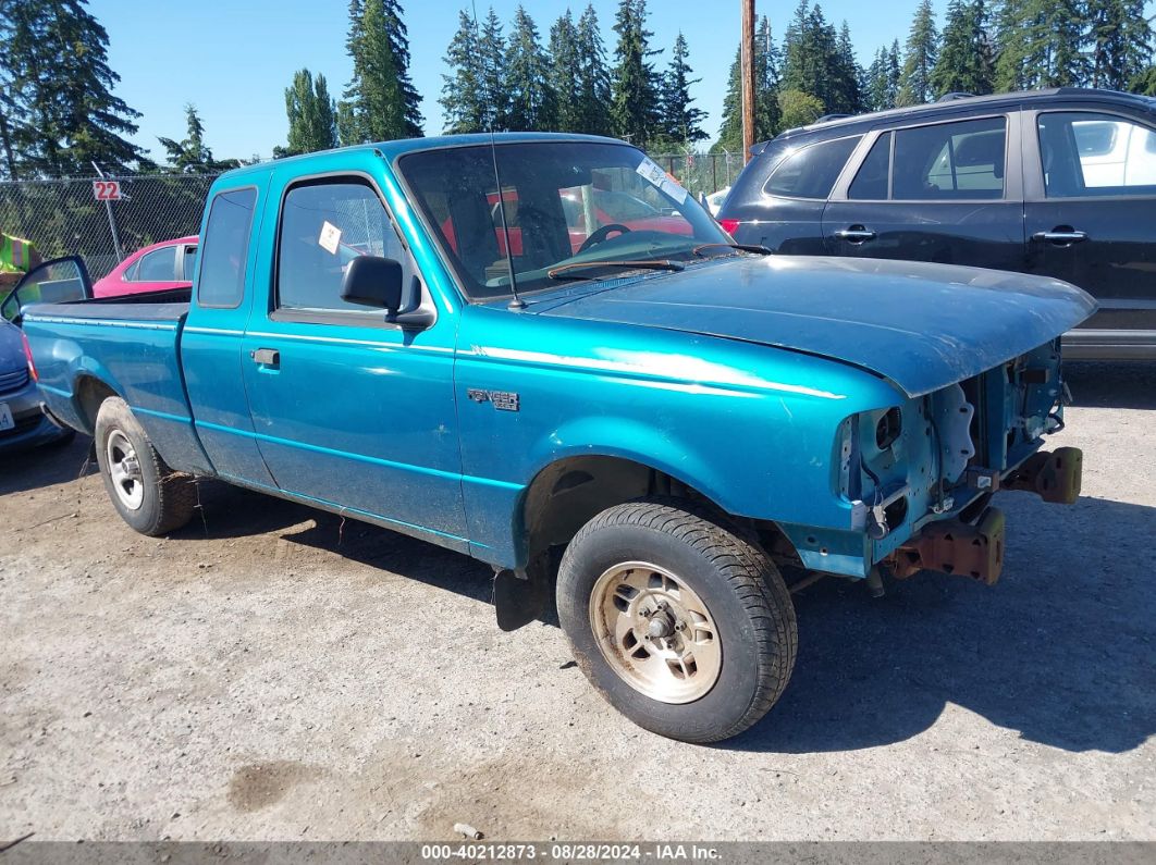 1996 FORD RANGER SUPER CAB Green  Gasoline 1FTCR14A3TPB02383 photo #1