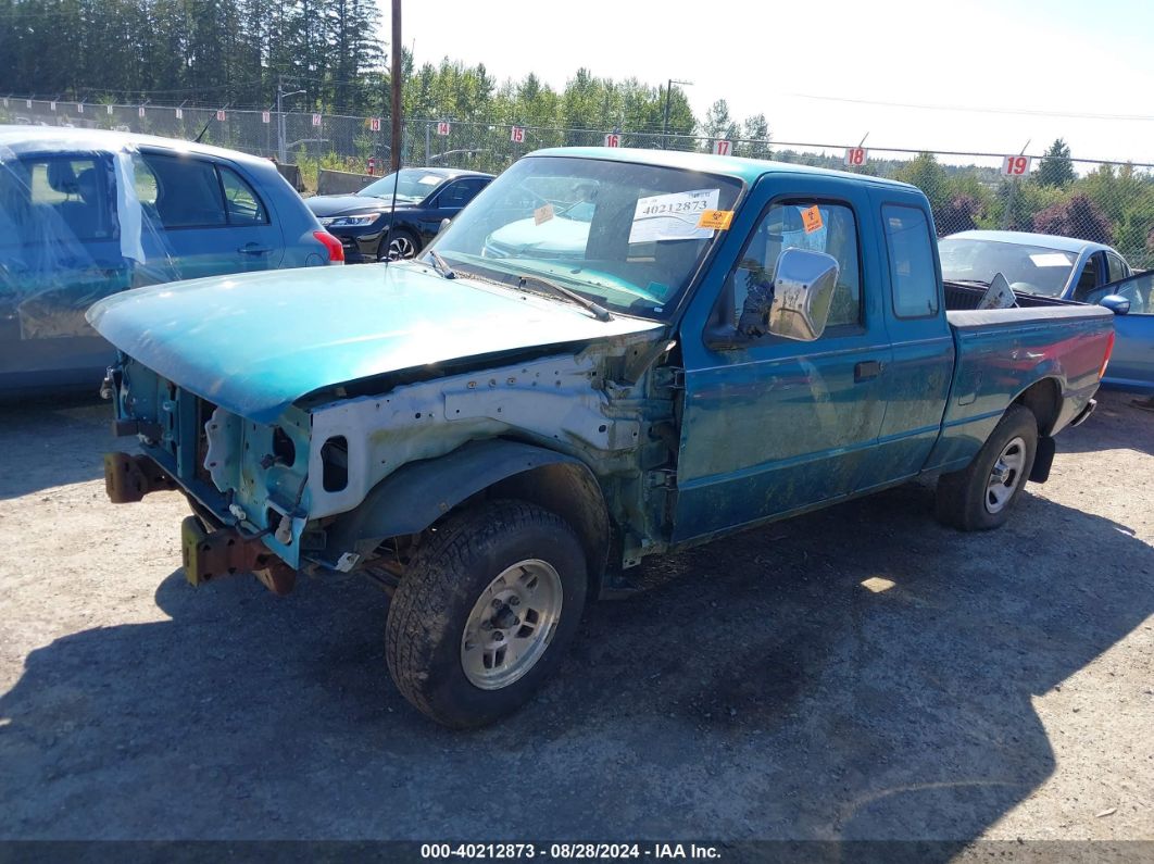 1996 FORD RANGER SUPER CAB Green  Gasoline 1FTCR14A3TPB02383 photo #3