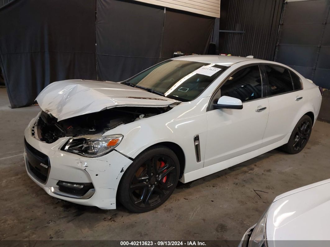 2017 CHEVROLET SS White  Gasoline 6G3F15RW6HL301185 photo #3