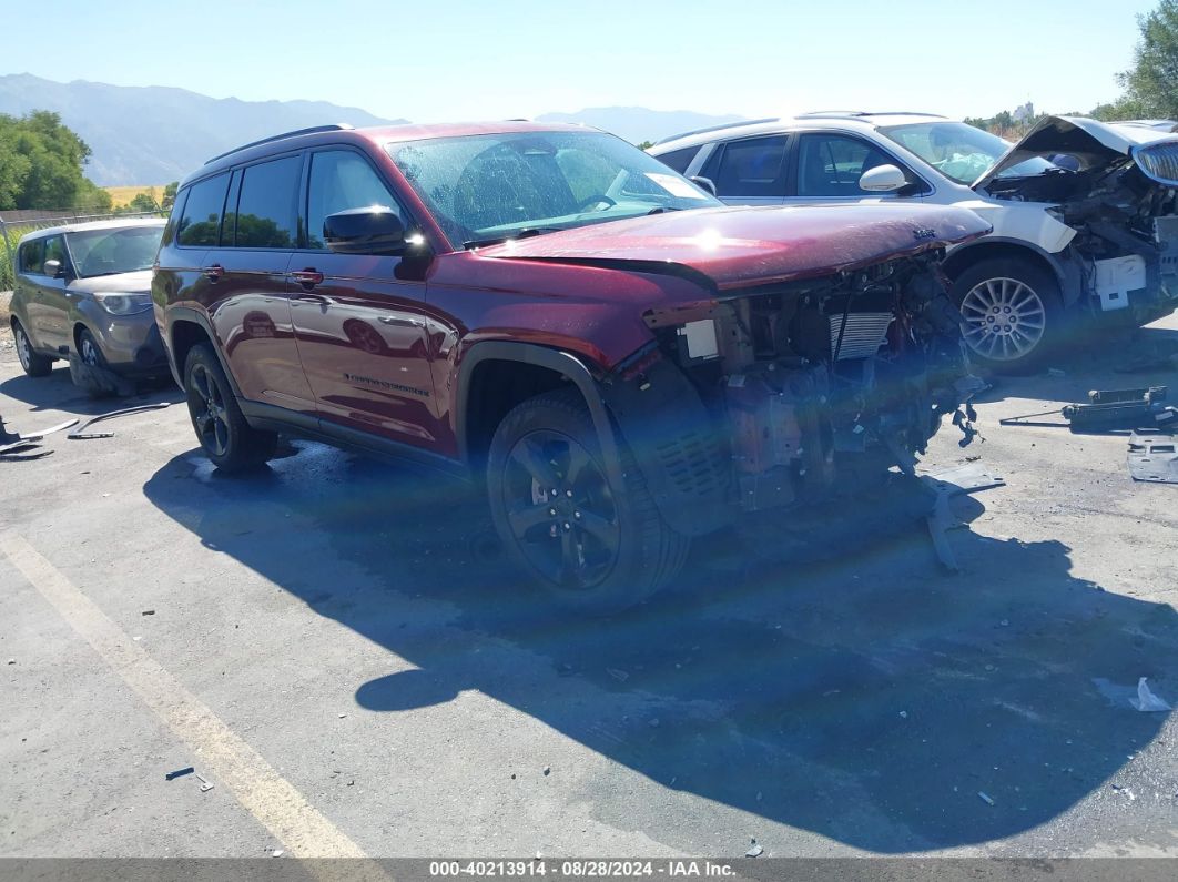 2022 JEEP GRAND CHEROKEE L LIMITED 4X4 Red  Gasoline 1C4RJKBG2N8552215 photo #1