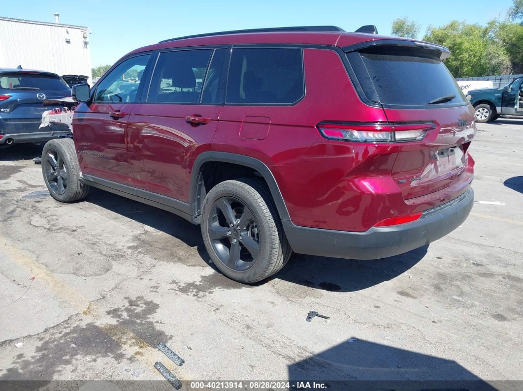 2022 JEEP GRAND CHEROKEE L LIMITED 4X4 Red  Gasoline 1C4RJKBG2N8552215 photo #4