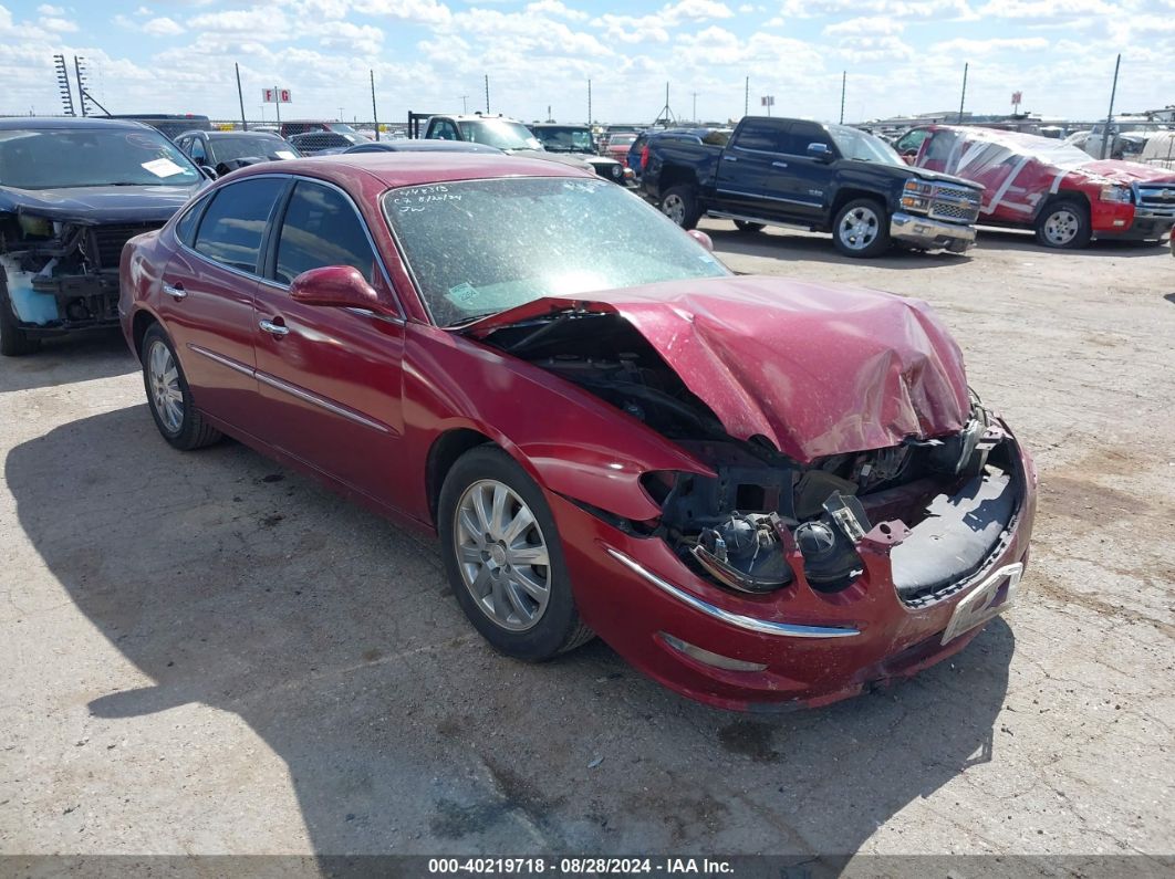 2009 BUICK LACROSSE CXL Maroon  Gasoline 2G4WD582791222727 photo #1