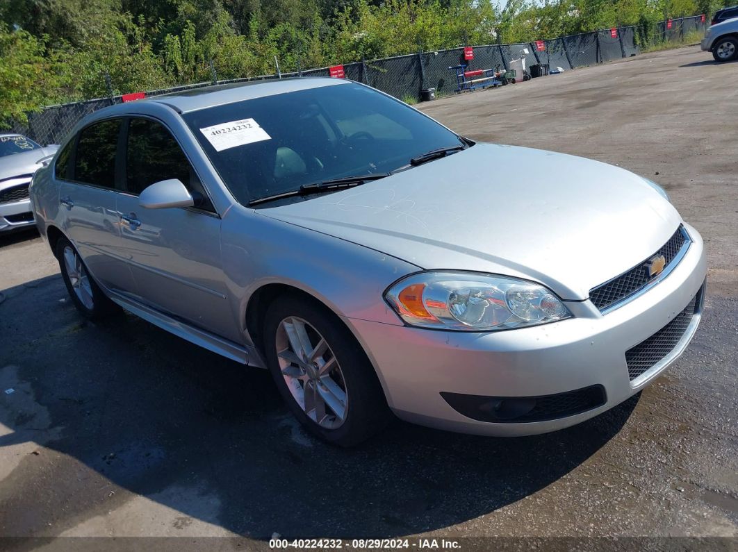 2015 CHEVROLET IMPALA LIMITED LTZ Gray  Gasoline 2G1WC5E33F1141958 photo #1