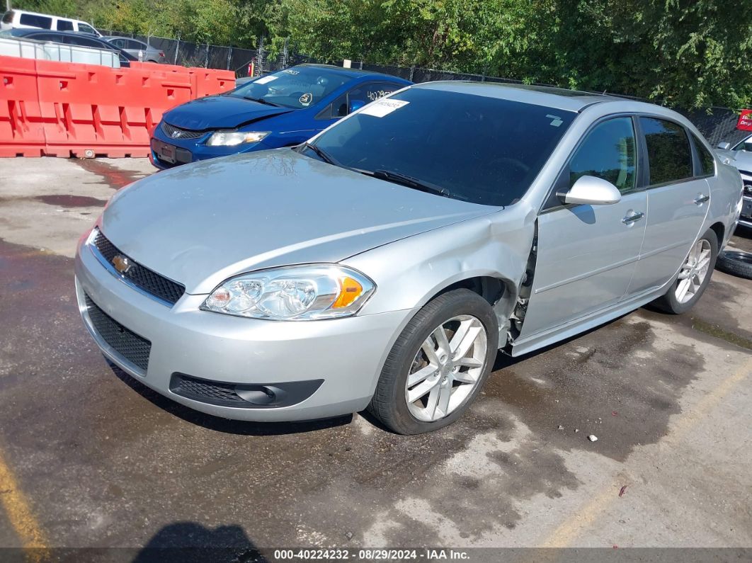 2015 CHEVROLET IMPALA LIMITED LTZ Gray  Gasoline 2G1WC5E33F1141958 photo #3