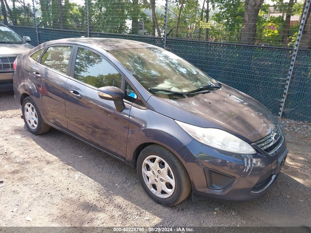 2013 FORD FIESTA SE Gray  Gasoline 3FADP4BJXDM161913 photo #1