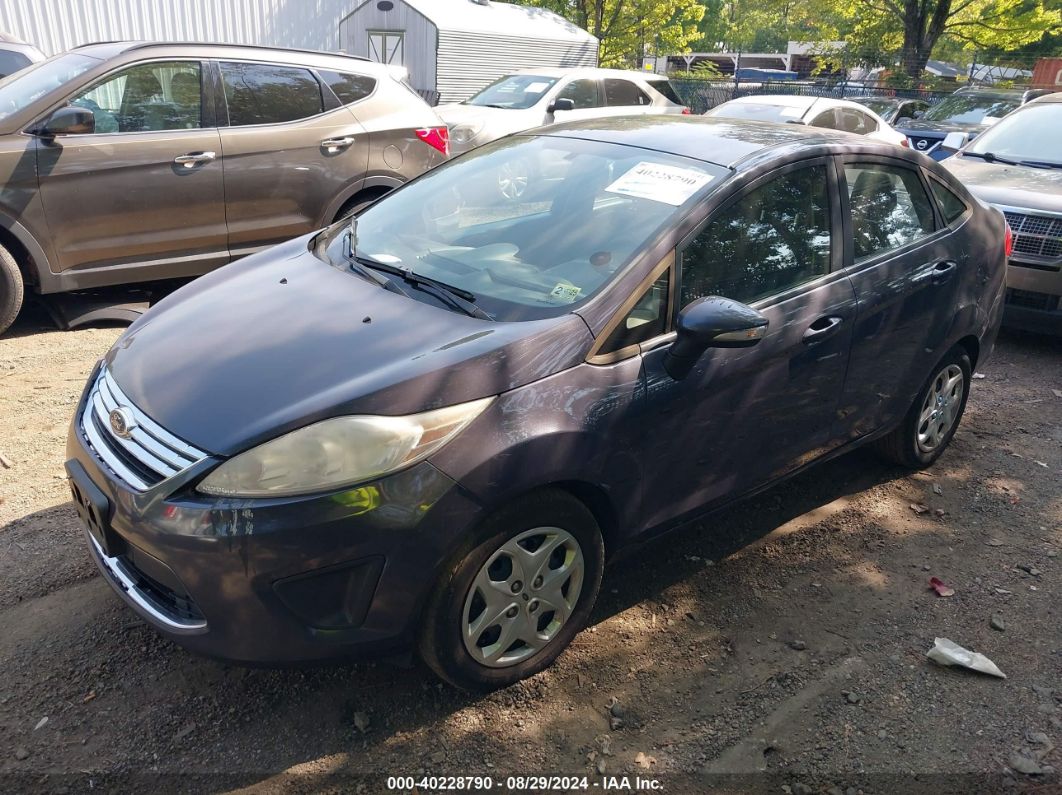 2013 FORD FIESTA SE Gray  Gasoline 3FADP4BJXDM161913 photo #3