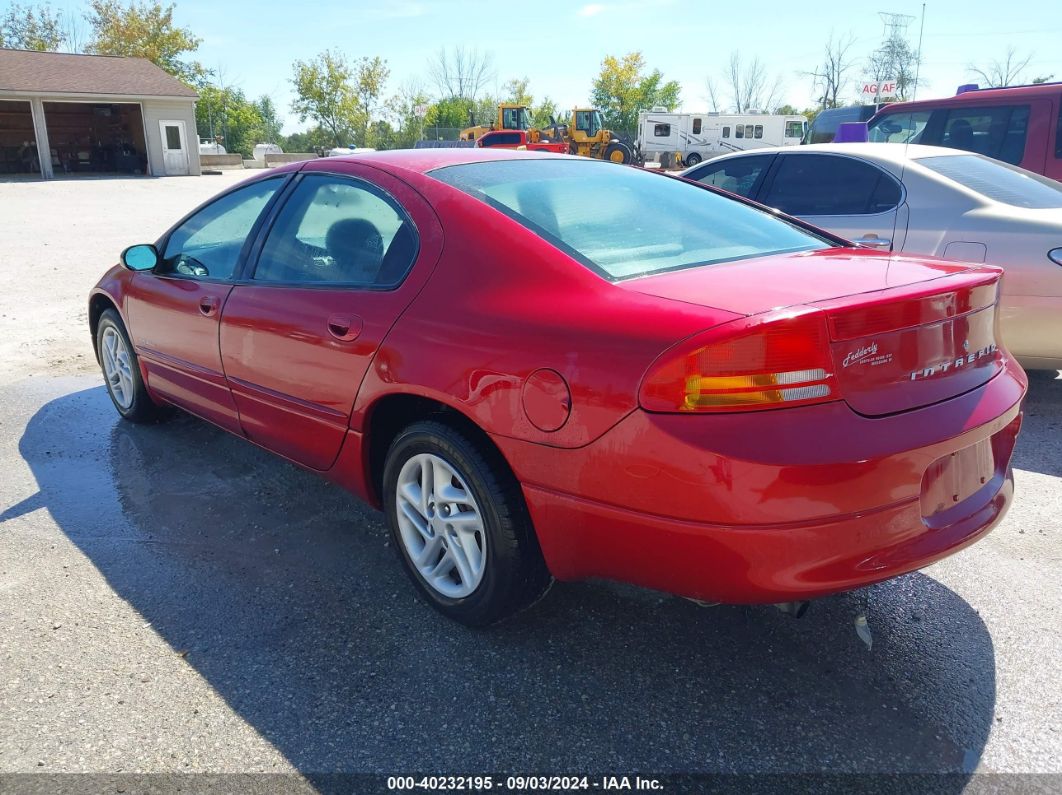 1999 DODGE INTREPID Red  Gasoline 2B3HD46R2XH641033 photo #4