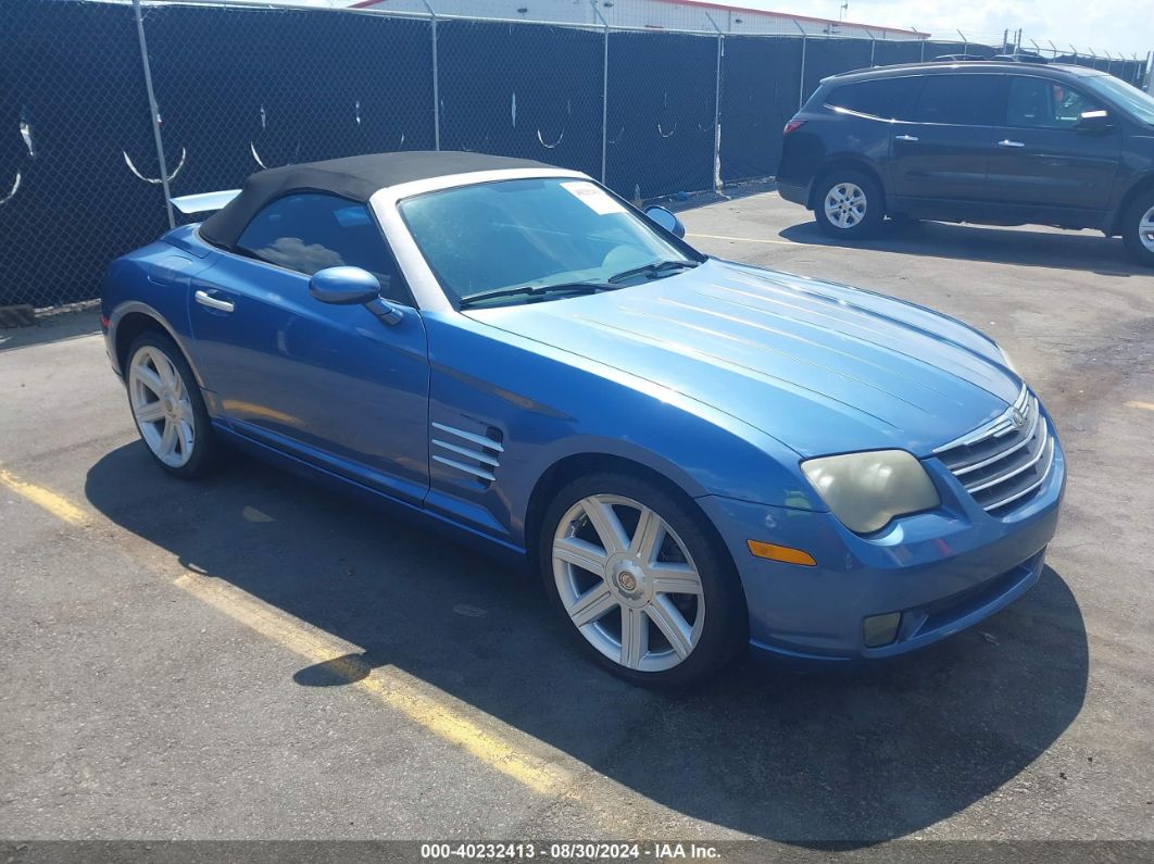 2008 CHRYSLER CROSSFIRE LIMITED Blue  Gasoline 1C3LN65L98X075047 photo #1