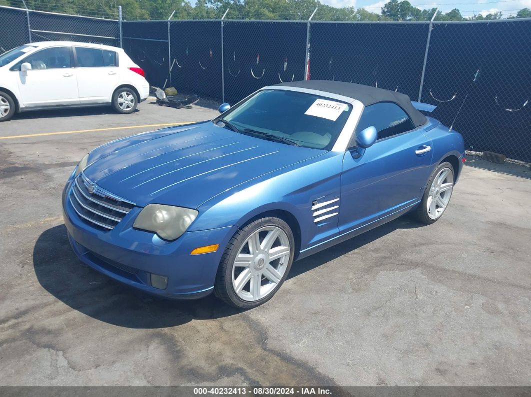 2008 CHRYSLER CROSSFIRE LIMITED Blue  Gasoline 1C3LN65L98X075047 photo #3