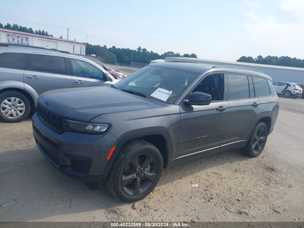 2024 JEEP GRAND CHEROKEE L ALTITUDE 4X4 Gray  Gasoline 1C4RJKAG2R8926507 photo #3