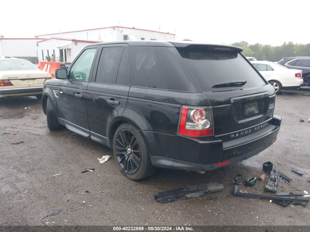 2011 LAND ROVER RANGE ROVER SPORT HSE Black  Gasoline SALYL2EX7KA797655 photo #4