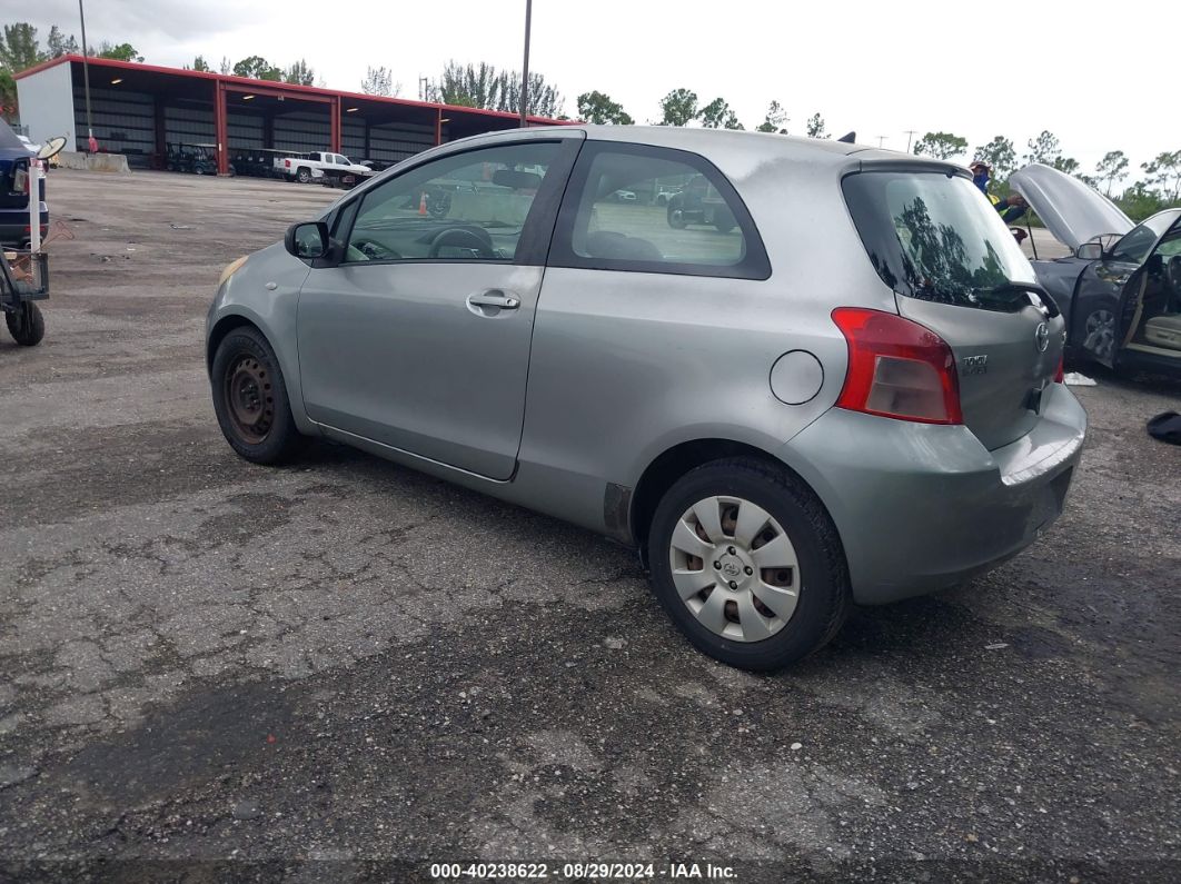 2008 TOYOTA YARIS Gray  Gasoline JTDJT923285152643 photo #4