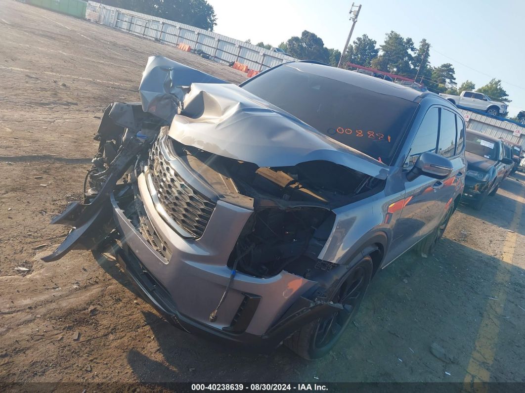 2020 KIA TELLURIDE S Gray  Gasoline 5XYP64HC6LG008881 photo #3