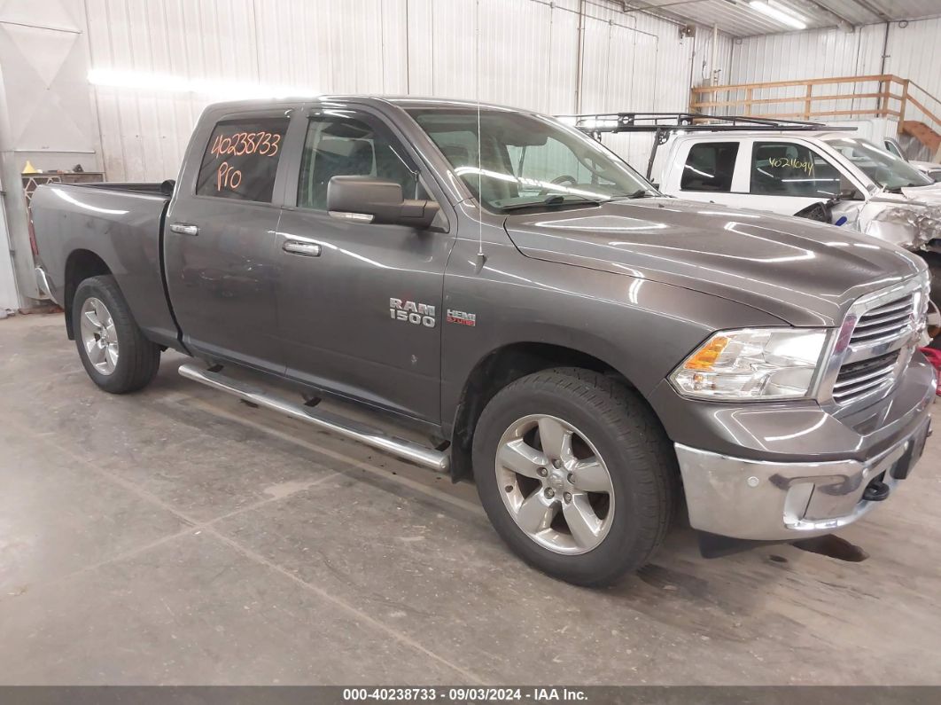 2016 RAM 1500 BIG HORN Gray  Gasoline 1C6RR7TT6GS400596 photo #1