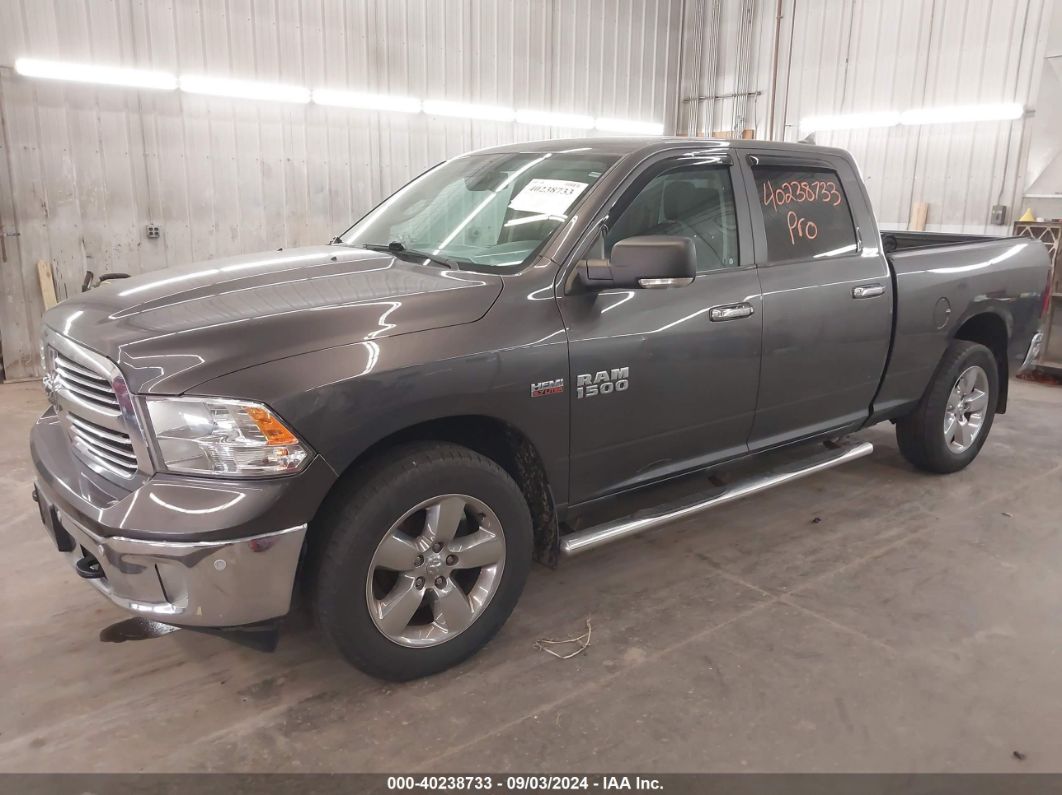 2016 RAM 1500 BIG HORN Gray  Gasoline 1C6RR7TT6GS400596 photo #3