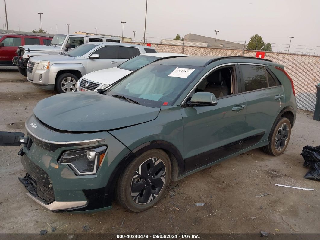 2023 KIA NIRO EV WIND Green  Electric KNDCR3L14P5016630 photo #3