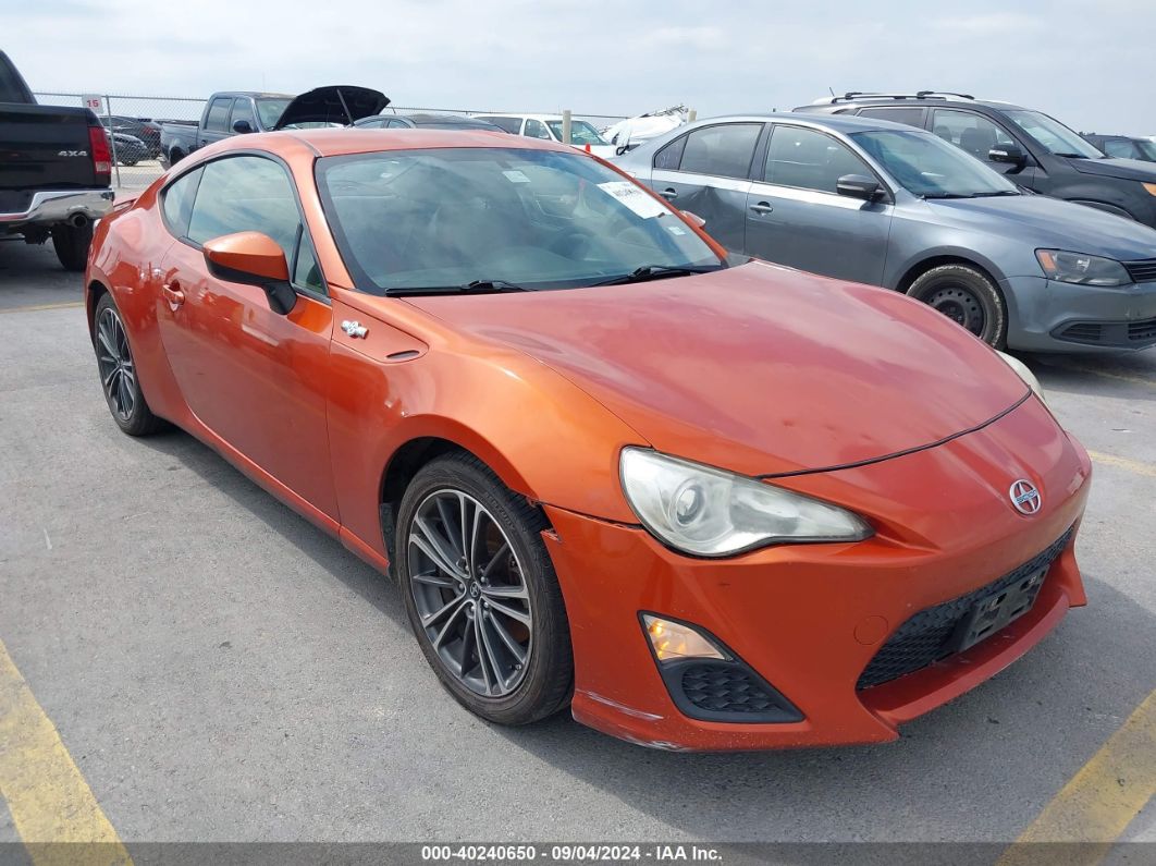 2014 SCION FR-S Orange  Gasoline JF1ZNAA17E8703471 photo #1